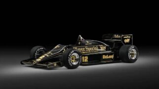 Lotus 98T foi utilizada por Senna em sua segunda temporada pela equipe britânica