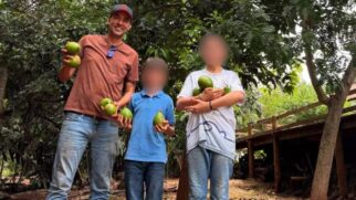 Pai das crianças, Thales Naves Alves Machado, de 40 anos, morreu após os disparos ocorridos na madrugada desta quinta-feira (12/2)