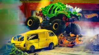 Espetáculo, inédito no Brasil, reúne caminhões gigantes inspirados nos famosos carrinhos da Hot Wheels