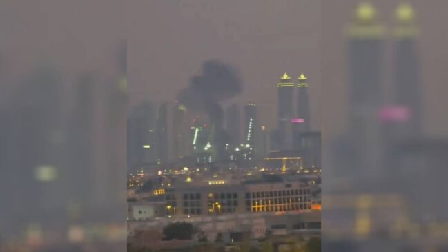Ministério da Defesa de Dubai confirmou que as defesas aéreas conseguiram interceptar os mísseis e drones antes que causassem danos mais extensos