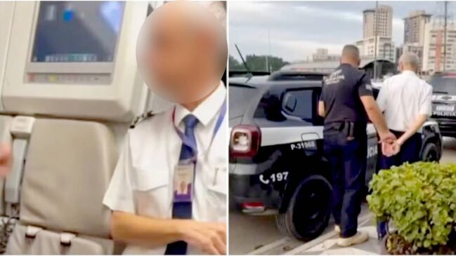 Piloto foi preso dentro de avião, no aeroporto de Congonhas
