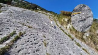 É evidente, do ponto de vista geológico, que houve um deslizamento submarino desencadeado por um terremoto