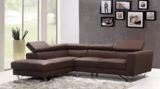 Sofás compactos unem design e funcionalidade. Modelos inteligentes transformam salas pequenas sem abrir mão do conforto.