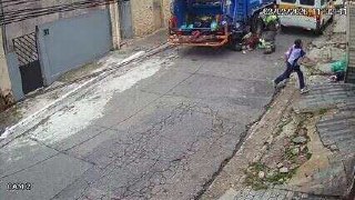 Cão pitbull escapa e ataca coletores de lixo no Jabaquara, na zona sul de São Paulo