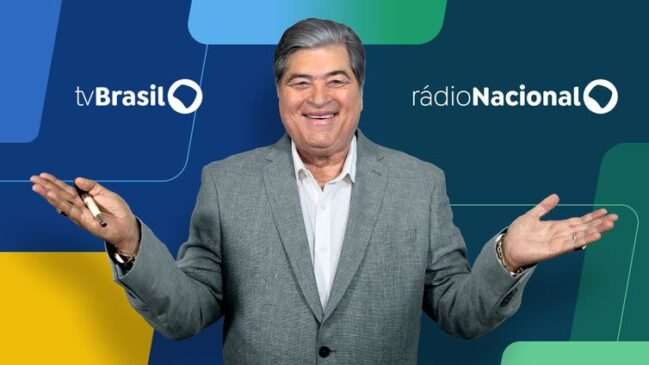 José Luiz Datena estreou na EBC nesta segunda-feira