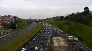 Devido à forte neblina no topo da serra, a Interligação Planalto foi bloqueada no sentido São Paulo