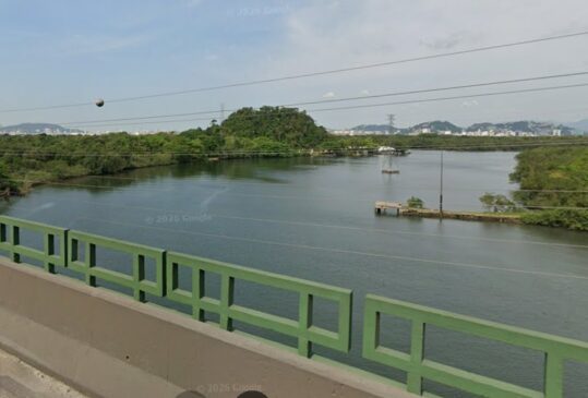 Região do Monte Cabrão, em Santos, no litoral paulista