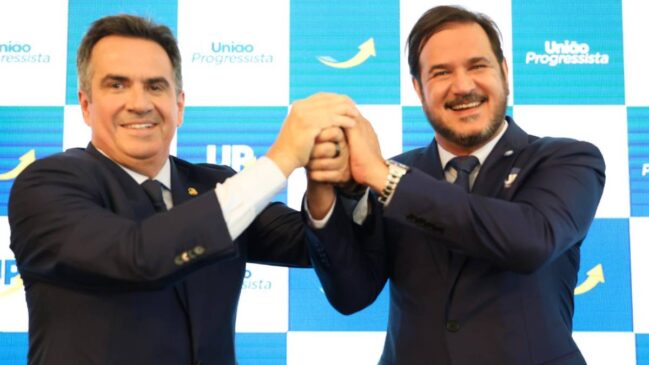 Ciro Nogueira (PP) e Antônio Rueda (União Brasil) fecharam federação em Brasília, mas sofrem com alinças nos estados