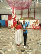 Edgar Carobina e Vanessa de Paula Souza formam o primeiro casal da agremiação