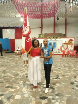 Edgar Carobina e Vanessa de Paula Souza formam o primeiro casal da agremiação