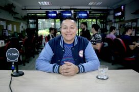Darlan Alves durante entrevista exclusiva à Gazeta em São Paulo