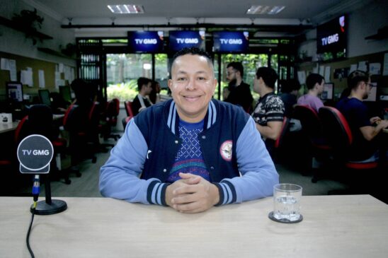 Darlan Alves durante entrevista exclusiva à Gazeta em São Paulo
