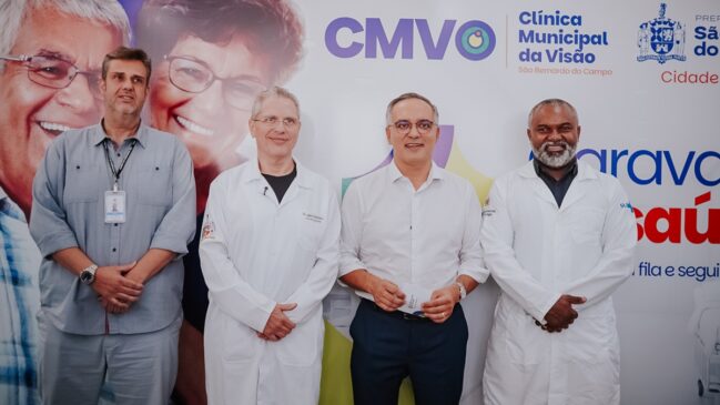 Prefeito Marcelo Lima participou da abertura da Caravana da Saúde em São Bernardo do Campo