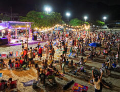 São Sebastião terá fim de semana com luau na praia, shows gratuitos e programação especial