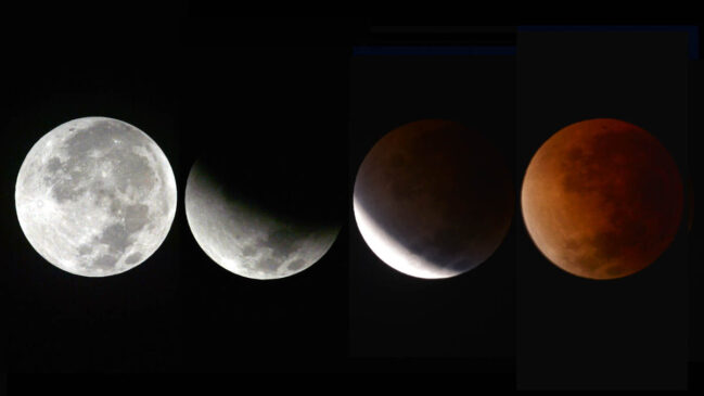 Ciclo lunar de abril, segundo dados do INMET, começa com a Lua Cheia no dia 1º, às 23h13