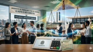 Legislação eleitoral é rígida quanto aos limites do que pode ser feito em ambiente de trabalho sobre Eleições