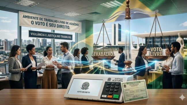 Legislação eleitoral é rígida quanto aos limites do que pode ser feito em ambiente de trabalho sobre Eleições