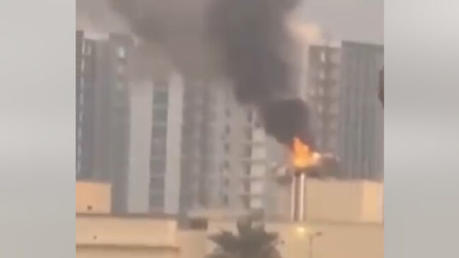 Projétil caiu dentro dos limites da embaixada