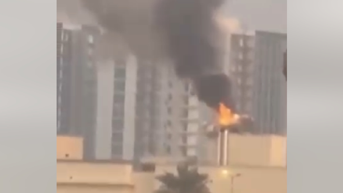 Projétil caiu dentro dos limites da embaixada