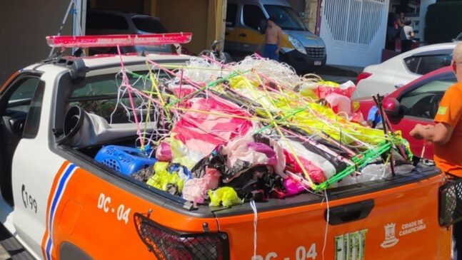 Defesa Civil também participou da operação em Carapicuíba