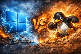 Windows vs. Linux - Batalha de sistemas operacionais