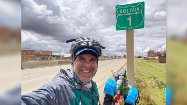 Já na reta final, em 2025, Aurélio Magalhães sofreu uma avaria grave na bicicleta enquanto cruzava o altiplano boliviano