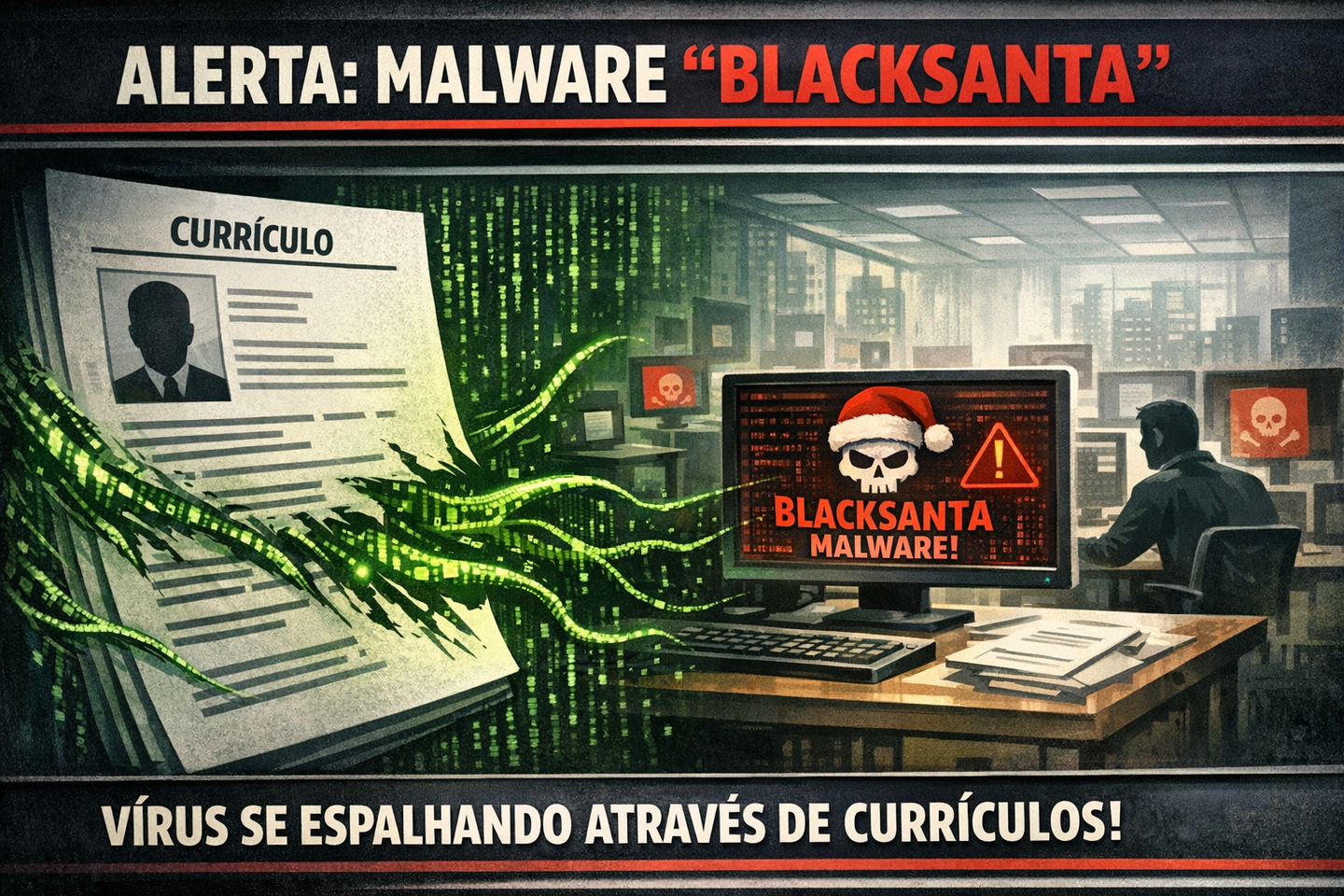 Virus blacksanta se espalha através de curriculos