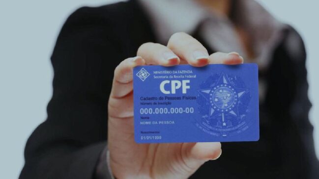 Atualmente, o CPF é obrigatório até para dependentes em declarações de Imposto de Renda a partir dos 12 anos