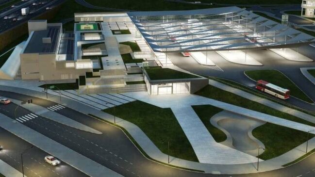 Estação ficará em frente ao shopping center Internacional, às margens da rodovia Presidente Dutra e com acesso ao centro comercial do bairro Itapegica
