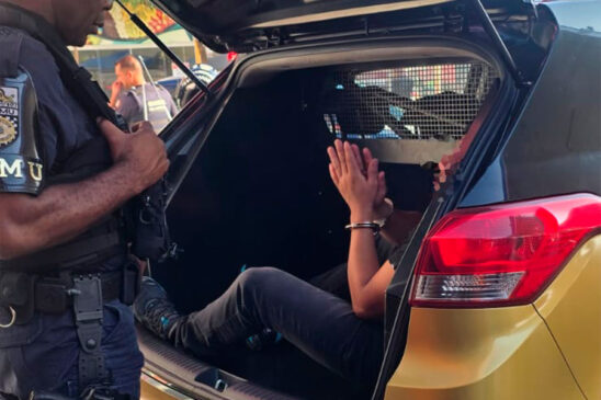 Guarda Civil Municipal (GCM) de Taboão da Serra prendeu em flagrante um homem suspeito de homicídio cometido na manhã desta quarta-feira (25/3), em um posto de gasolina na Estrada Benedito Cesário de Oliveira, no bairro Vila Iasi