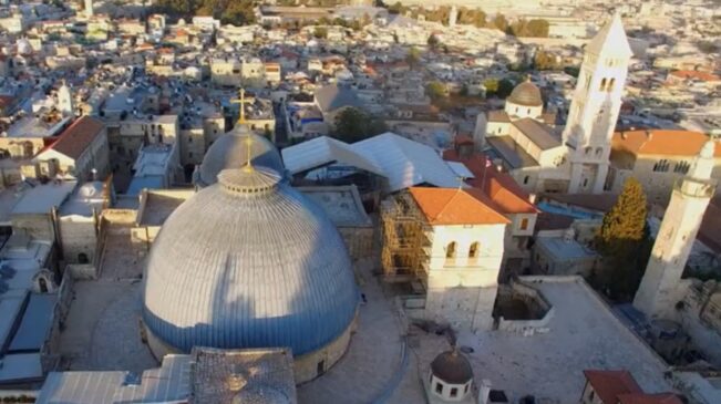 Igreja sagrada aos cristãos fica em Jerusalém
