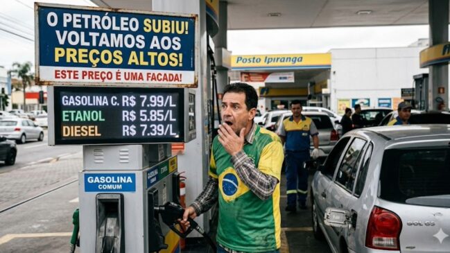 Preços dos combustíveis voltam a pressionar o bolso do consumidor com alta do petróleo no mercado internacional