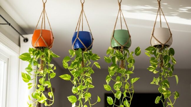 Aprenda a montar um vaso invertido para plantas pendentes. Essa técnica fácil e barata traz muita elegância e vida para a sua sala ou varanda.