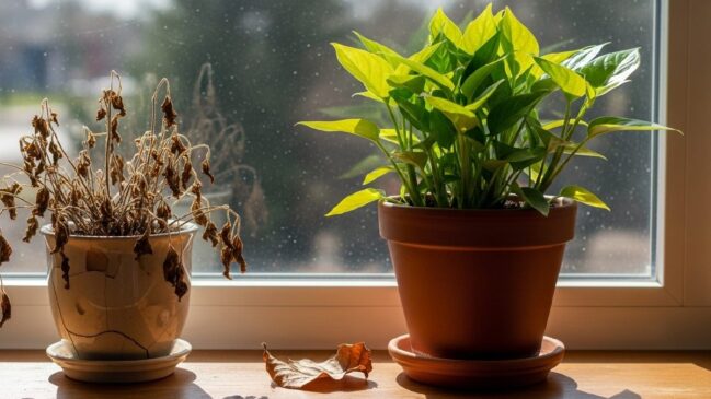 Aprenda a receita caseira fácil que devolve a vida às suas plantas murchas e ainda afasta pragas de forma totalmente natural e barata.