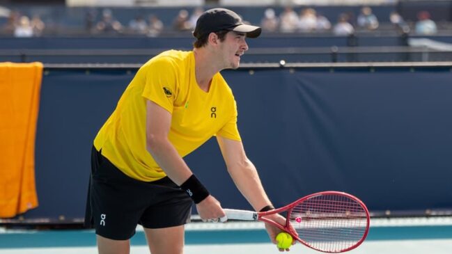 Atleta estreia nesta quinta-feira (19/3) no Miami Open 2026