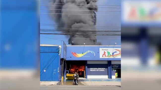 Ocorrência foi registrada na Tintas ABC