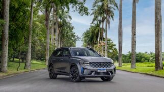 O design externo do Koleos é um fator de diferenciação no segmento, expressando solidez, valor percebido, tecnologias incorporadas e características premium