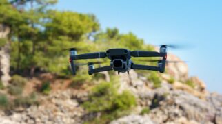 Ângulo de câmera único permitido pelo uso de drones gerou novo ponto turístico em laje