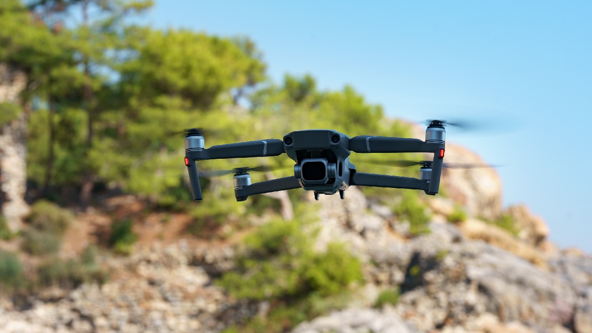 Ângulo de câmera único permitido pelo uso de drones gerou novo ponto turístico em laje