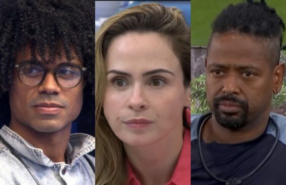 Ana Paula, Breno e Leandro Boneco estão no paredão desta semana no BBB 26