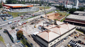 Teve início a fase de escavações da futura estação do Metrô no município, que será a primeira do sistema metroviário construída fora dos limites da capital paulista