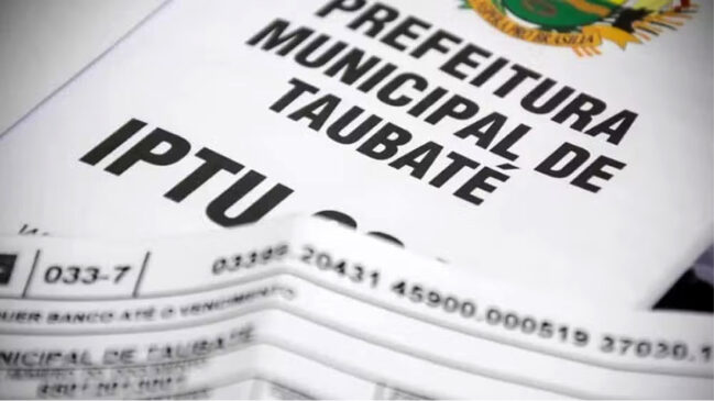 Prefeitura de Taubaté reconhece erro no IPTU de milhares de imóvei