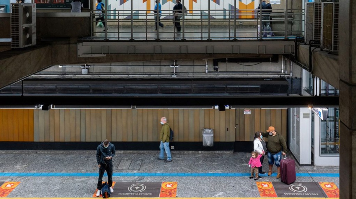 Estação Jabaquara incluiu o nome do Comitê Paralímpico Brasileiro