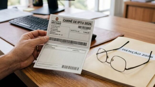 Isenção de IPTU para idosos: benefício em 2026 exige que o contribuinte comprove renda e valor oficial do imóvel único.