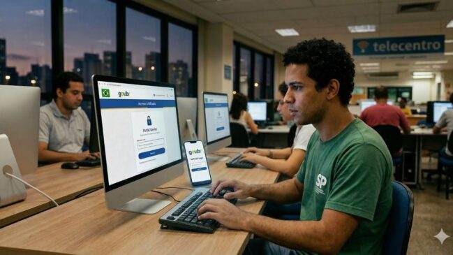 Ao acessar serviços públicos em computadores compartilhados, como bibliotecas ou telecentros, o risco de captura de senhas é real.