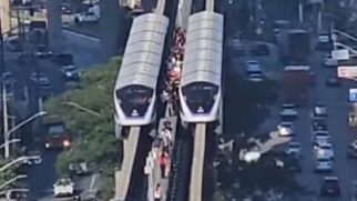 De acordo com o Metrô de São Paulo, o problema começou por volta das 16h30, após uma interferência na via