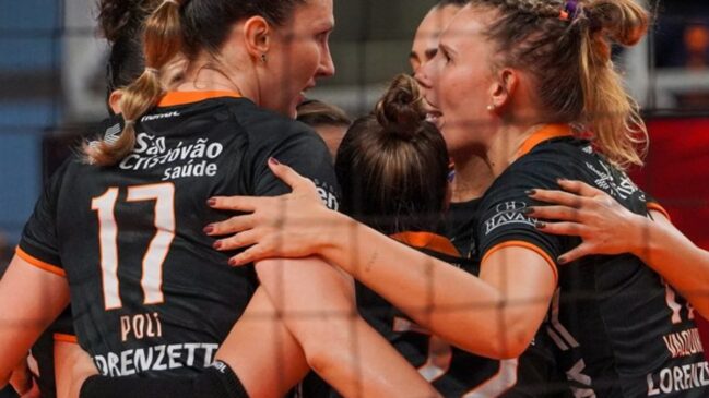 Osasco São Cristóvão Saúde disputa a Superliga de Vôlei