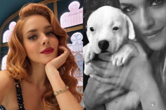 Atriz Monique Alfradique se despede de cachorrinha com homenagem emocionante