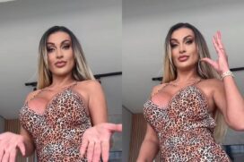 Andressa Urach mostra tributo de R$ 33 mil e rebate críticas