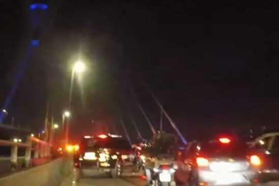 Tiroteio na Ponte Estaiada assusta motoristas na zona sul de SP
